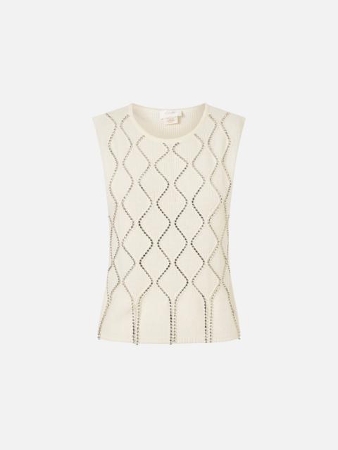 CAMILLA SLEEVELESS KNIT TANK TOP