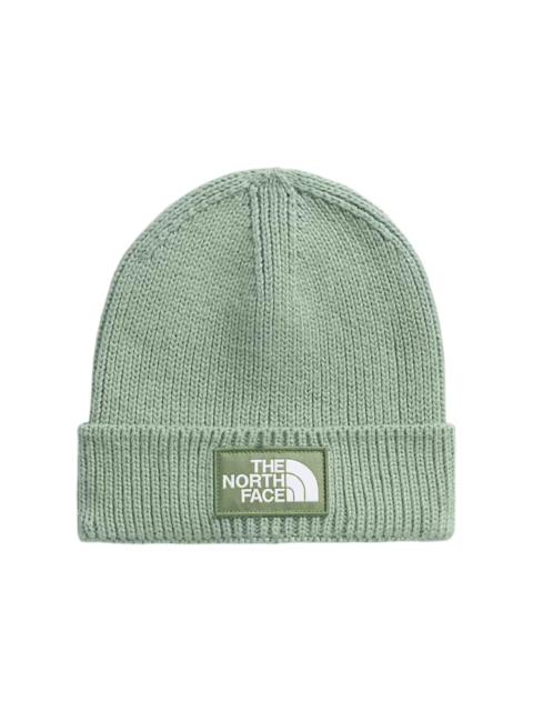 The North Face The North Face TNF Logo Box Cuffed Beanie Slate Moss/Bark Mist
