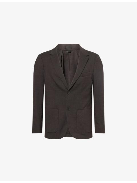 Sunspel Sun Textured Wool Blazer