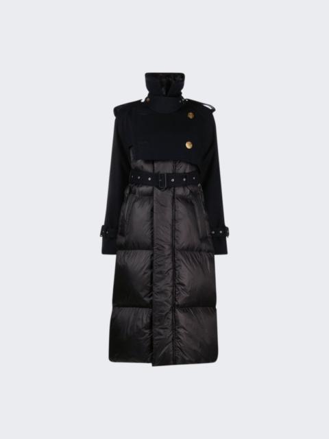 sacai 하이브리드 패딩 코트