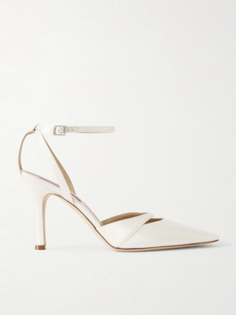 DANIELLE FRANKEL Josie Satin Pumps
