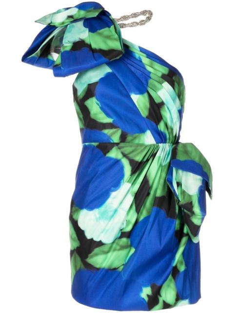 RACHEL GILBERT floral-print sleeveless mini dress