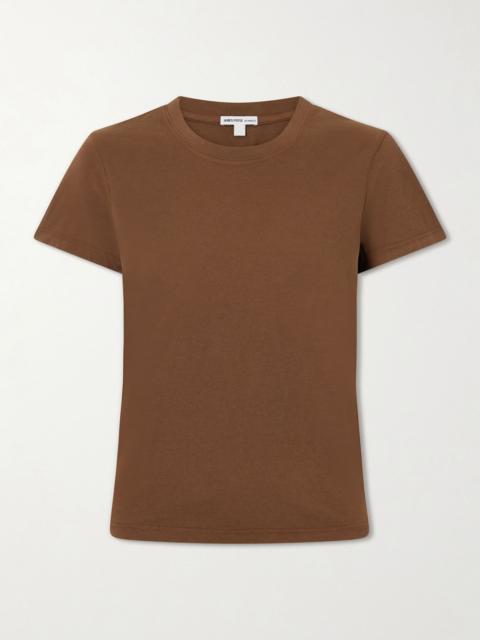 JAMES PERSE Vintage Boy cotton-jersey T-shirt Brown