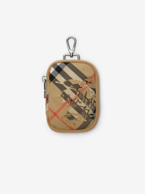 Burberry Check Zip Wallet