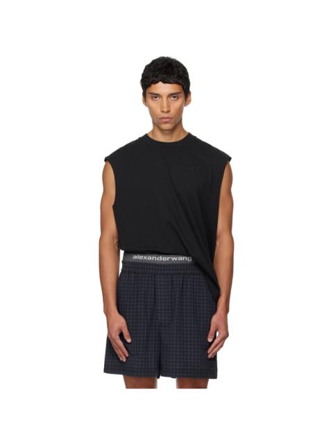 Alexander Wang Black Muscle Tank Top