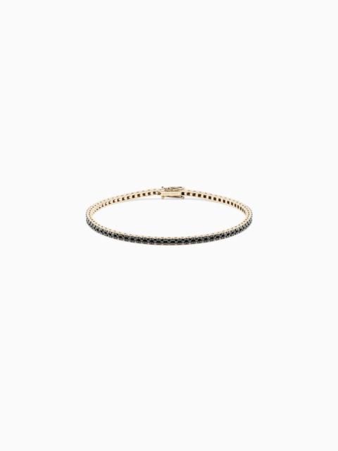 GIORGIO ARMANI 18K GOLD AND DIAMOND GADIR BRACELET