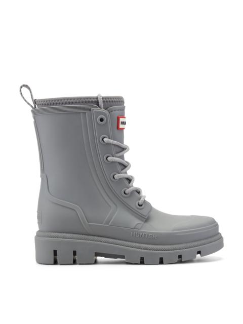 HUNTER Women's Diana Waterproof Lace-Up Rain Boots