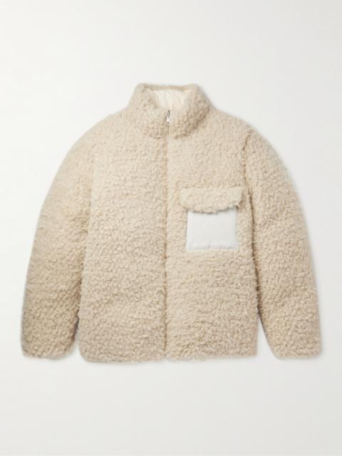 Moncler 2 Moncler 1952 Monnow Reversible Shell and Fleece Down Jacket