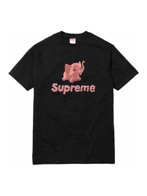 Supreme SS17 Elephant Tee Black Small Short Sleeve Unisex SUP-SS17-317