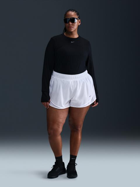 Nike Nike Tempo Women's Dri-FIT Mid-Rise 3" Brief-Lined Running Shorts (Plus Size)