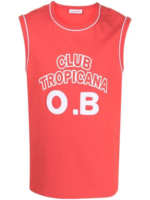 ORLEBAR BROWN Dubois Club Tropicana-print tank top