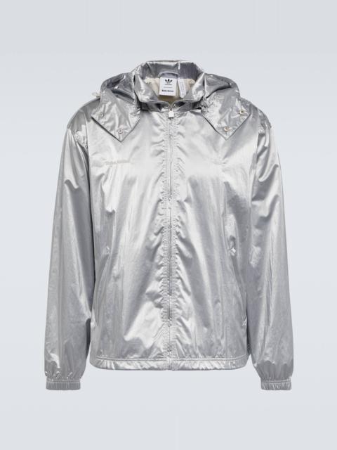 adidas x Wales Bonner metallic raincoat