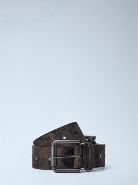 Max Mara Suede Finish Belt
