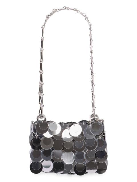 Rabanne Sparkles Discs Nano Bag