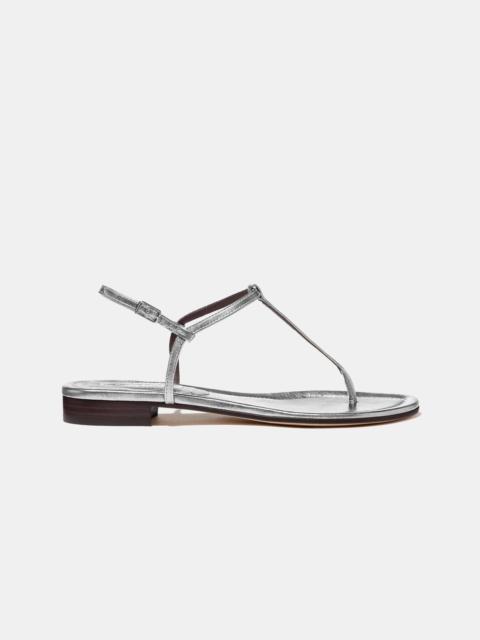 Emme Parsons CECILIA IN SILVER NAPPA — ARCHIVE SAMPLE; FINAL SALE