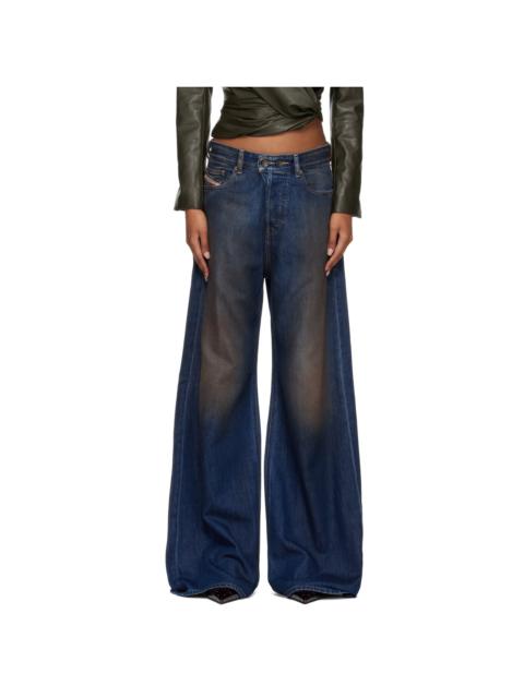 Diesel Navy 1996 D-Sire Low Waist Relaxed Jeans