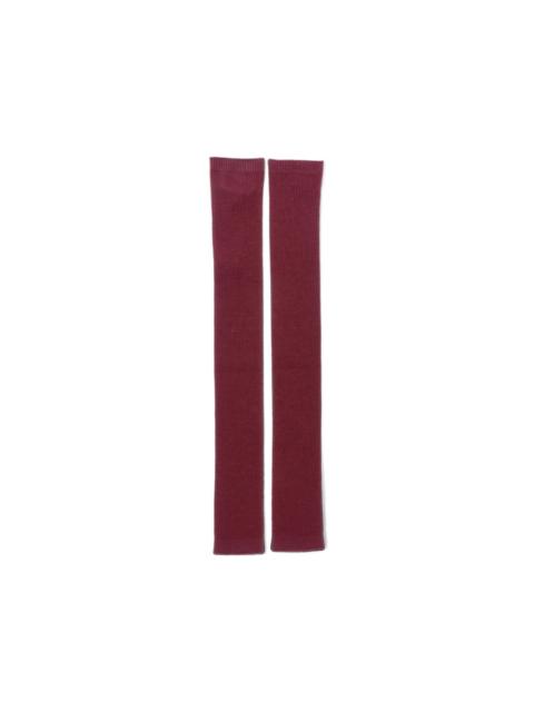 SA SU PHI ribbed-knit arm warmers