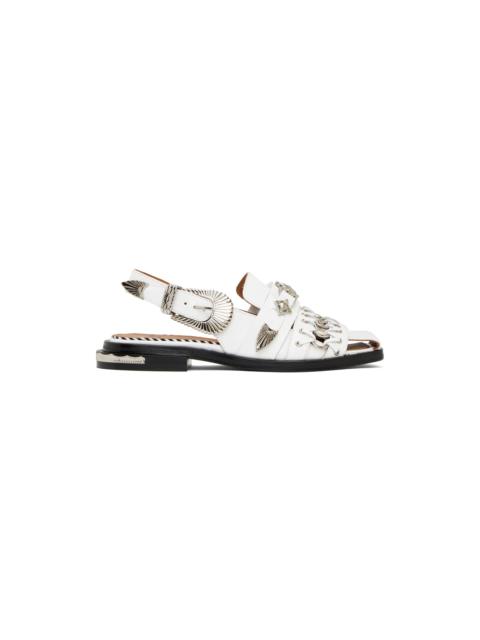 TOGA PULLA White Polido Loafers