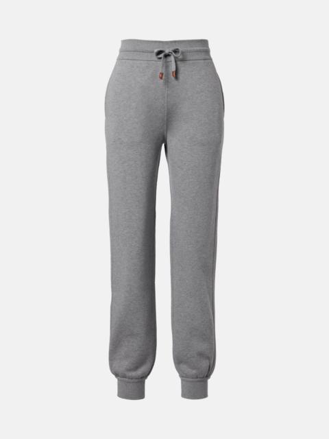 Loro Piana Banyan cotton and cashmere sweatpants