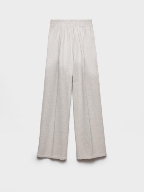 Prada Cotton fleece pants