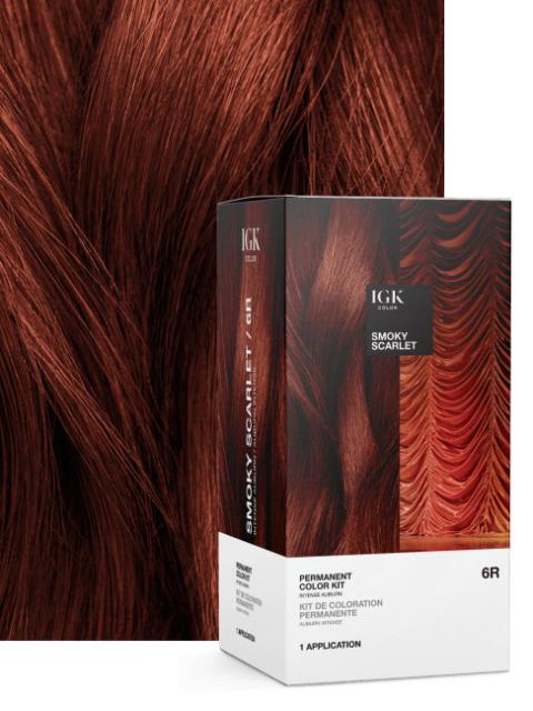 IGK Hair Permanent Color Kit - Red Shades