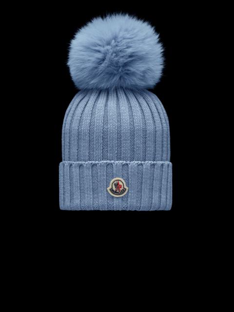 Moncler Beanie With Pom Pom