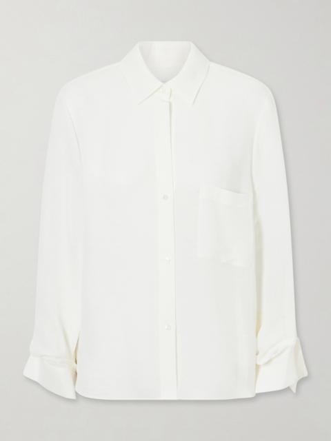 TWP Next Morning Linen And Silk-blend Shirt