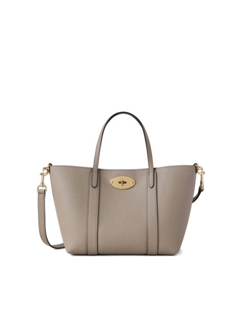 Mulberry mini Bayswater grained tote bag