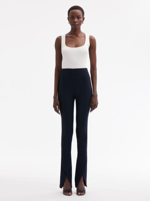 Oscar de la Renta PINSTRIPED PANT