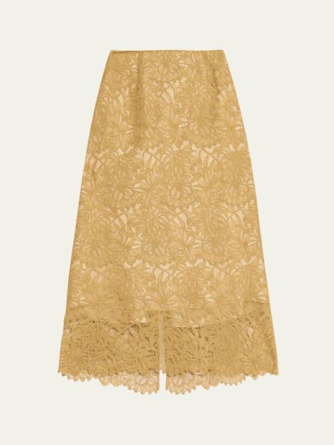 Vince Lace Slip Skirt