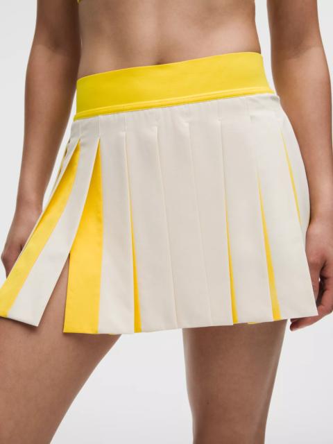 lululemon Peek-A-Boo Pleat Mid-Rise Tennis Skirt
