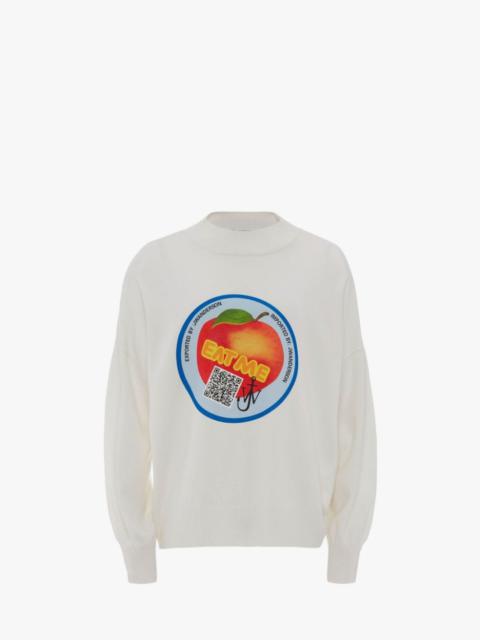 JW Anderson EAT ME CREWNECK JUMPER