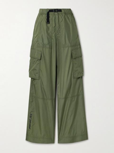 Moncler Grenoble Belted Ripstop Cargo Pants