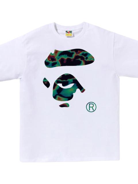 A BATHING APE® Thermography Ape Face Tee "White" 1J30 110 029 WHITE