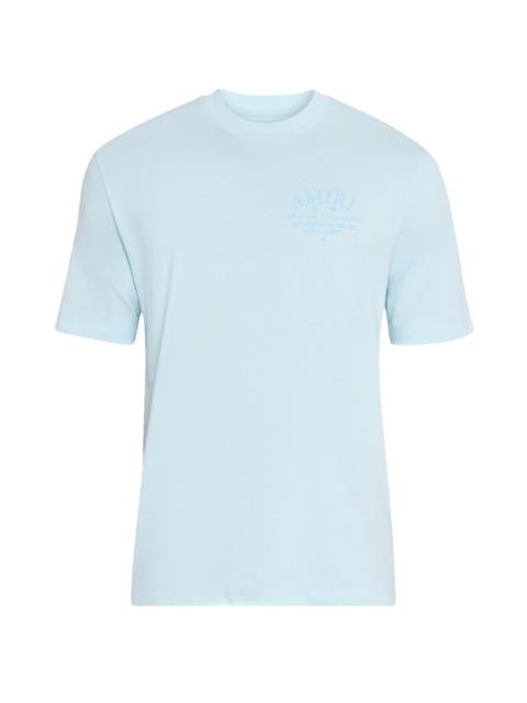 AMIRI Men's Arts Logo Graphic Cotton T-Shirt - Light Blue