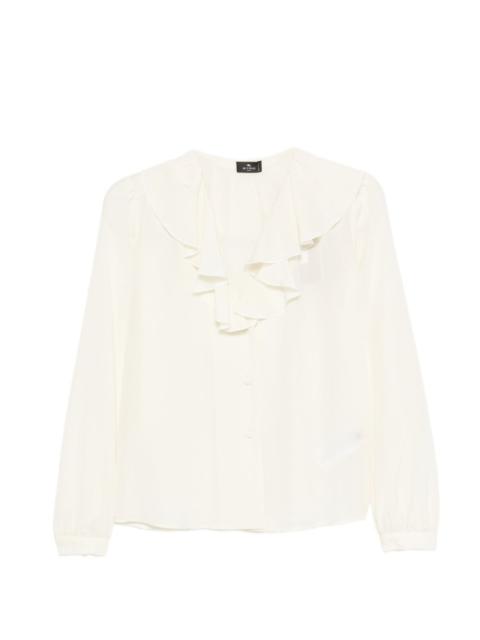Etro ruffled blouse