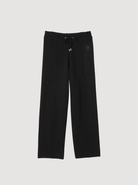 Sandro Knitted straight-leg pants