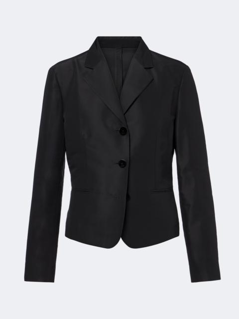 GUCCI Silk faille jacket