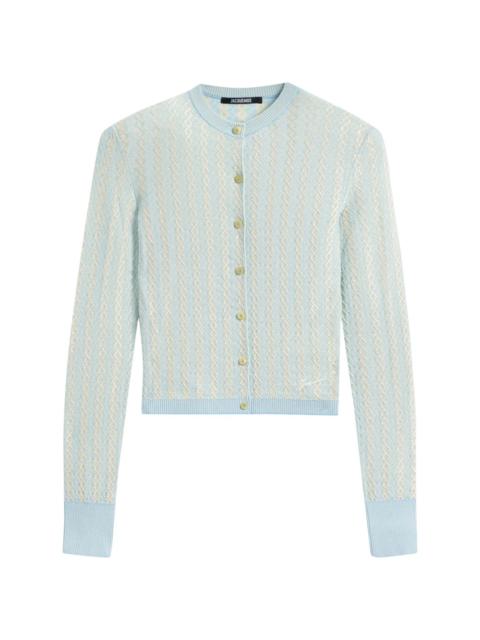 JACQUEMUS button-up cardigan