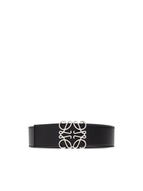 Loewe Anagram-buckle leather belt