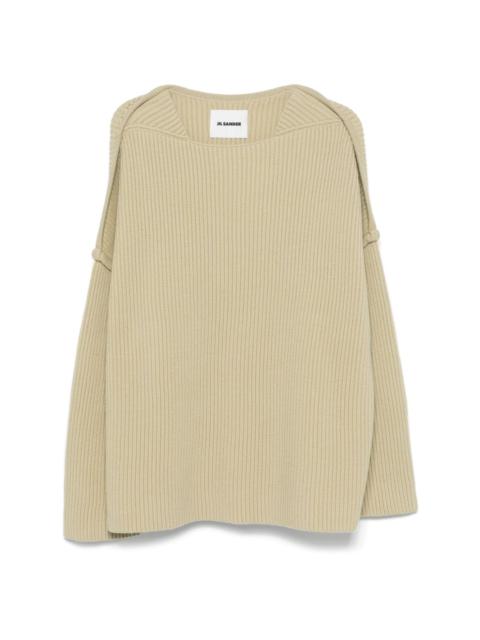 ribbed sweater