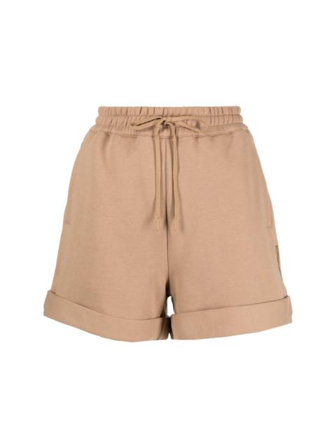 Everyday rolled cotton shorts