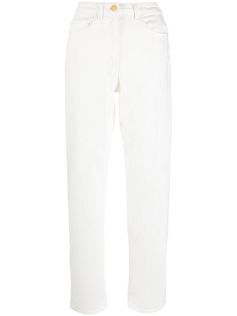 ELISABETTA FRANCHI high-waisted straight trousers