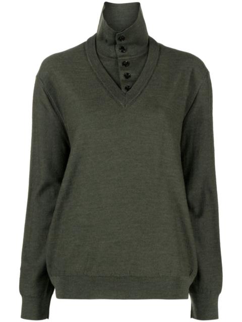 Lemaire layered polo jumper