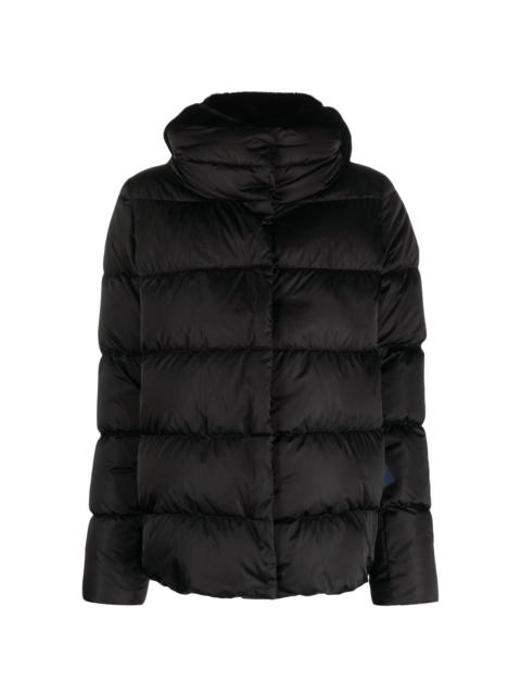 hooded down jacket