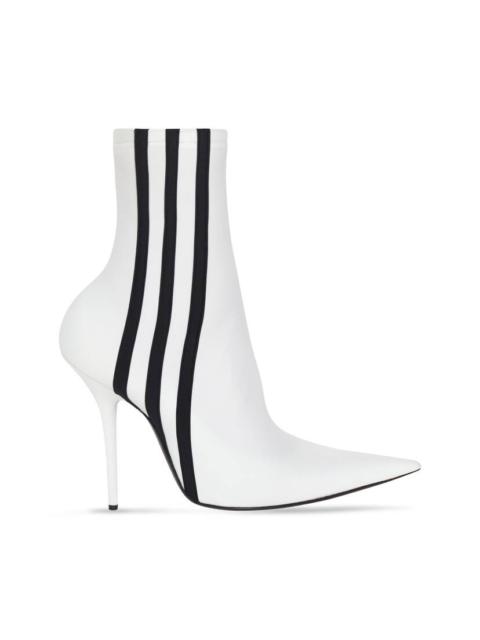 BALENCIAGA Women's Balenciaga / Adidas Knife 110mm Bootie in White