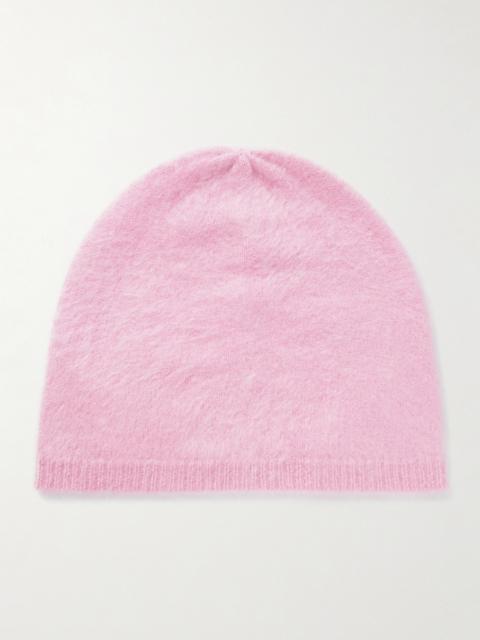 LISA YANG Brushed-cashmere Beanie