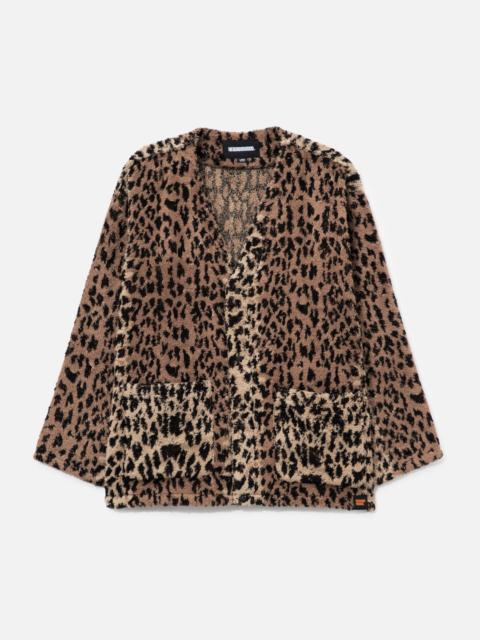 NEIGHBORHOOD NH X HIPPOPOTAMUS . TERRY CLOTH CARDIGAN LS