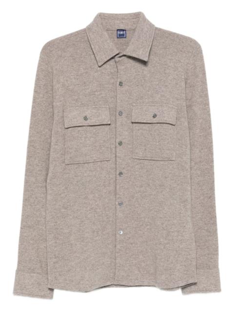FEDELI cashmere shirt jacket