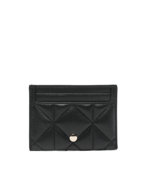 Mulberry quilting credit card wallet
